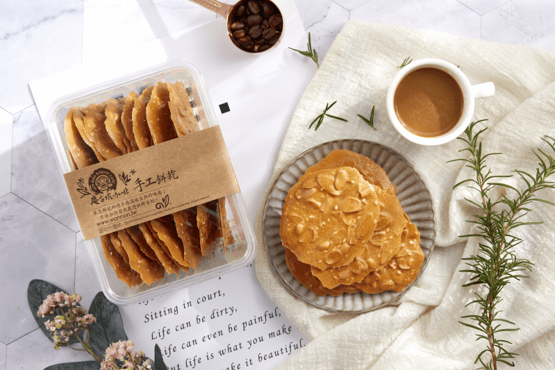 杏仁瓦片(奶蛋素) (附禮袋)